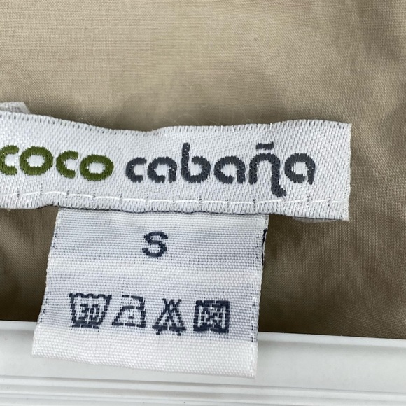 COCo Cobana Pull String Waist Safari Top S - Picture 3 of 8